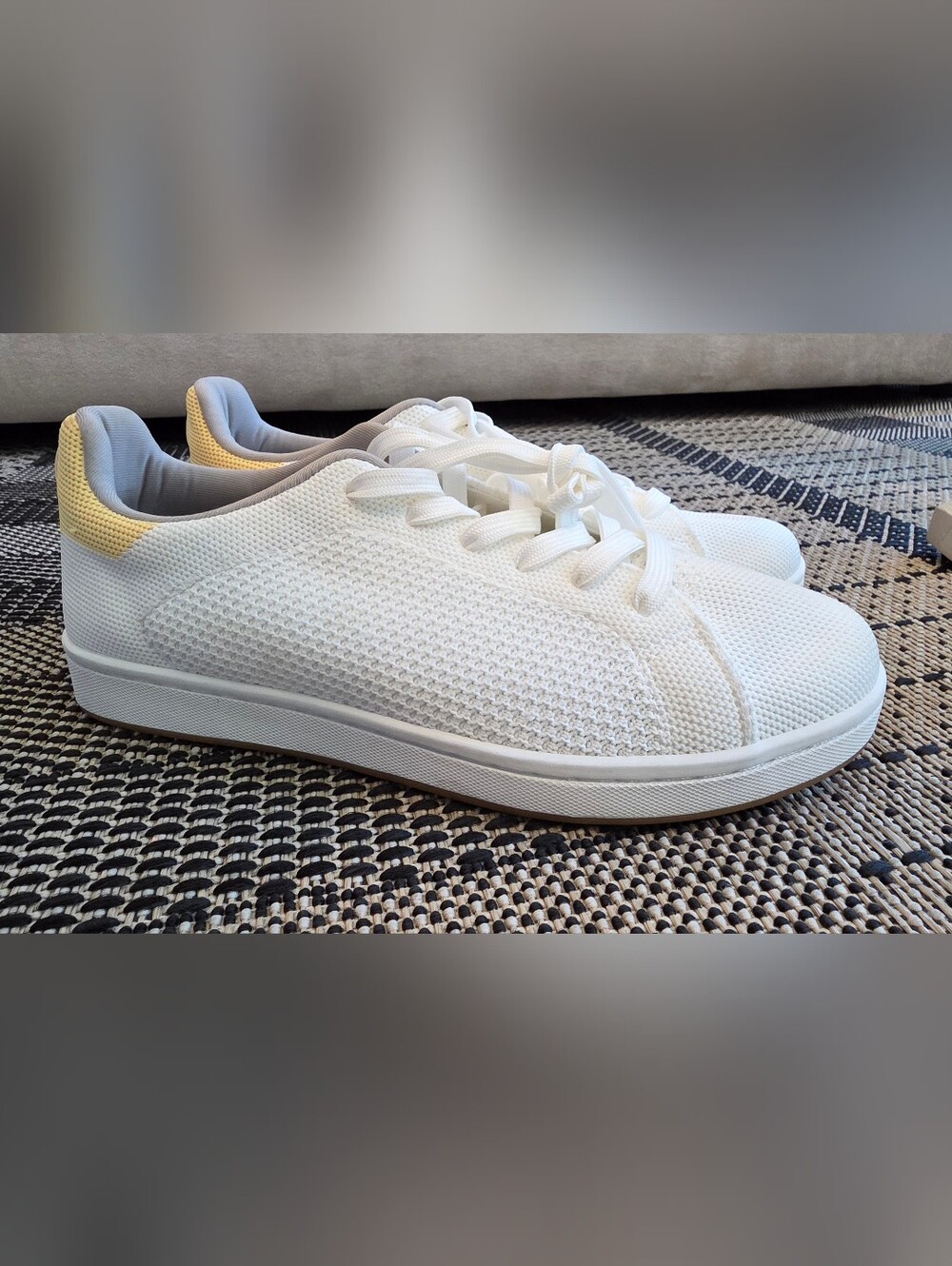 SUAVS Zilker Knit Sneakers Cream Colorblock Packable NWOT Unisex Wm 9 Men7 EU 40